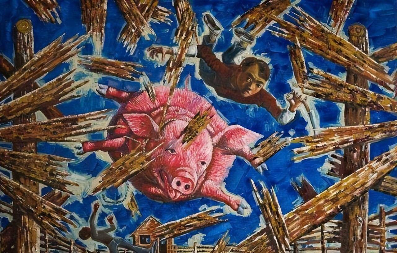 不多久,北京晨画廊联系到熊庆华,提出要全权代理熊庆华的油画作品.