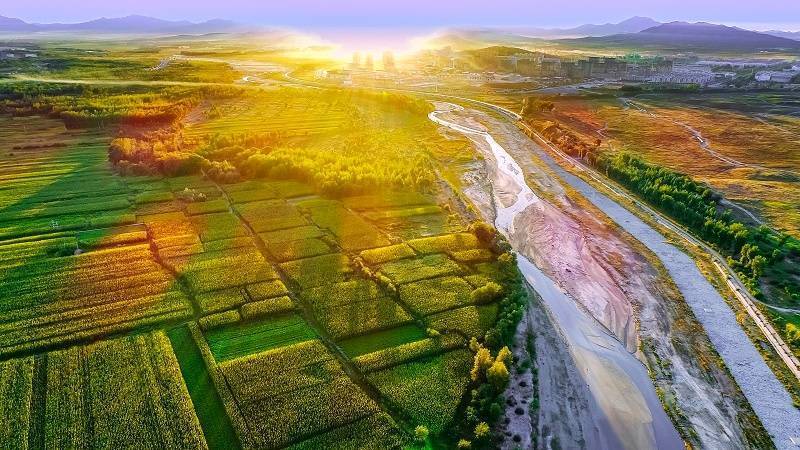 内蒙古巴林左旗:乌力吉沐伦河家乡的"幸福河"