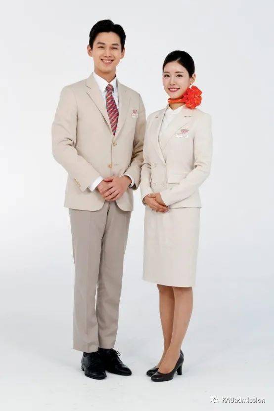 大韩航空制服裤装图片