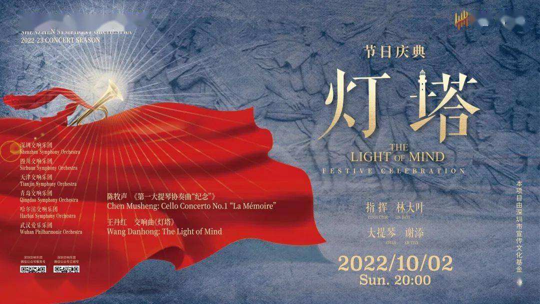 哈尔滨交响乐团,武汉爱乐乐团六团合作,奏响时代交响--《灯塔》