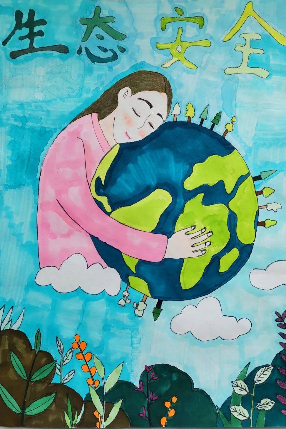 喜迎二十大 童心绘环保 全市中小学生环保绘画大赛作品赏析(6)
