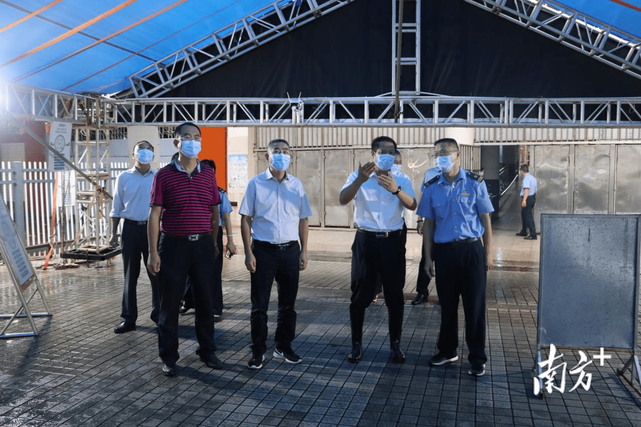 陈才君率队到霞山调研督导节前安全生产和疫情防控工作_检查_情况