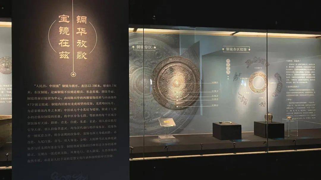 大唐西市博物馆"铜镜中的家国情怀——人民昌·中国强汉镜"特展今日
