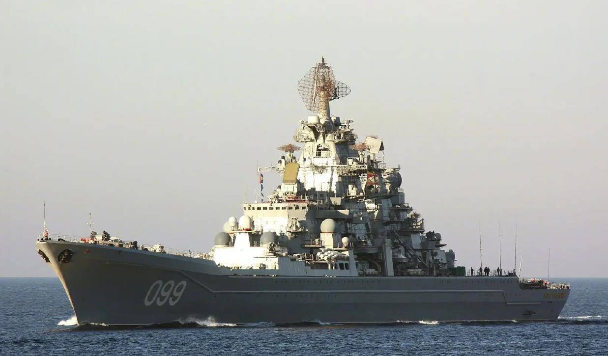 史上最后的核动力巡洋舰，俄军彼得大帝号，战力之强可硬刚航母