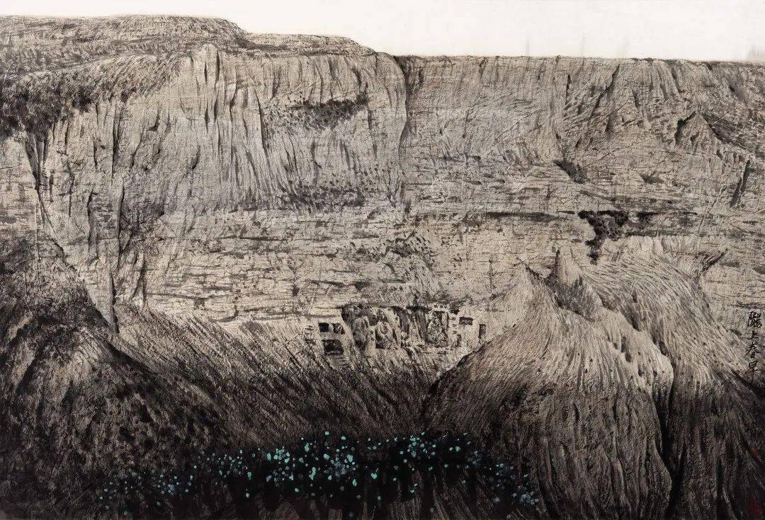 纸上云端——李青丝绸之路绘画作品:第一辑