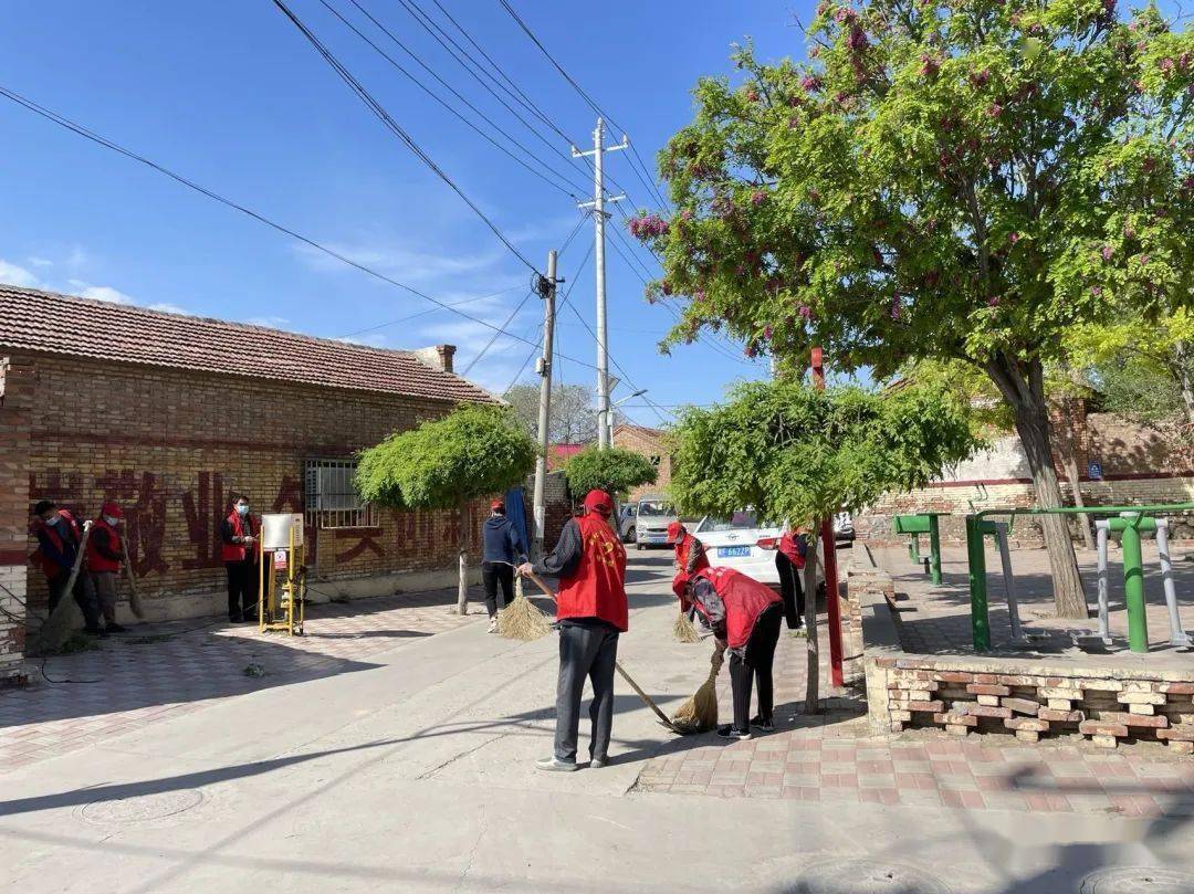 【创文创卫进行时】静海区独流镇北刘村开展"欢度国庆节 村庄旧貌换新