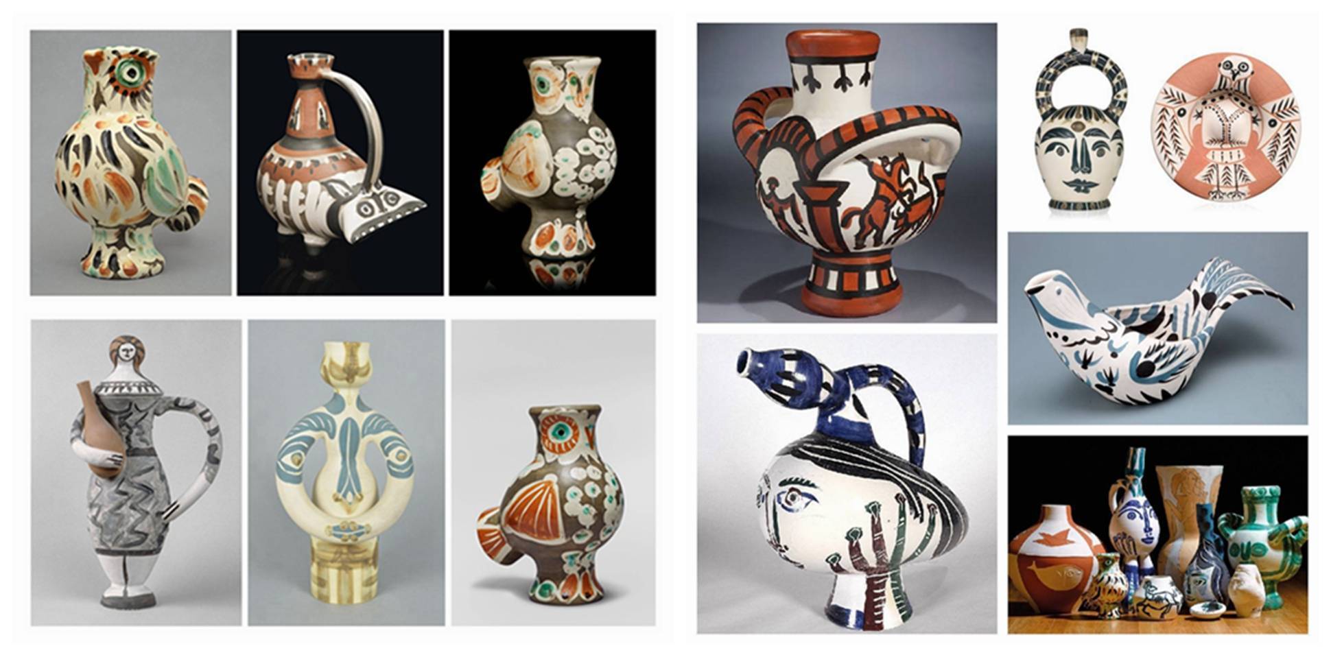 毕加索的陶瓷艺术_创作_作品_陶器