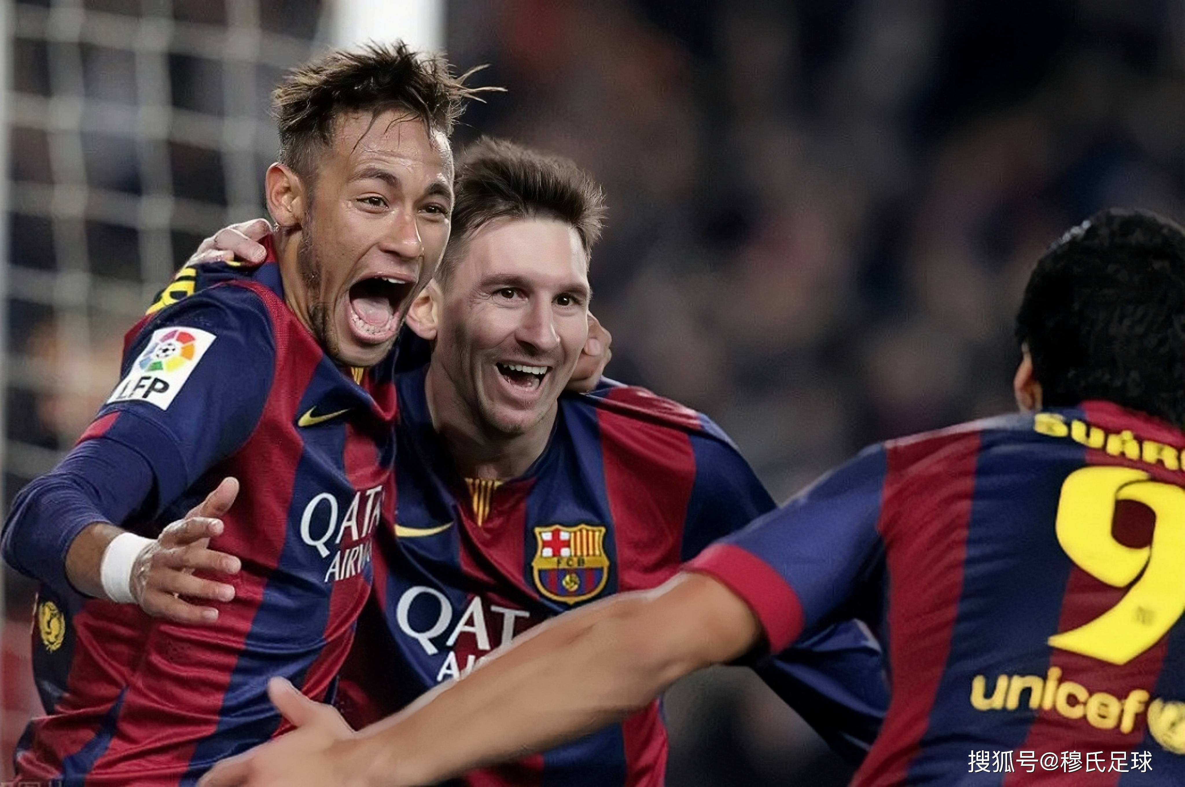 "苏牙"期待梅西 内马尔联手,msn未来或合体,姆巴佩笑了_组合_巴萨