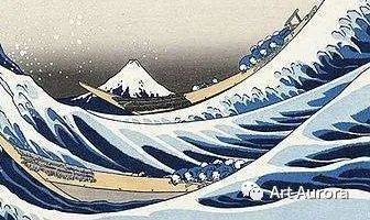 一位影响天才梵高一生的浮世绘画家丨葛饰北斋《神奈川冲浪里》