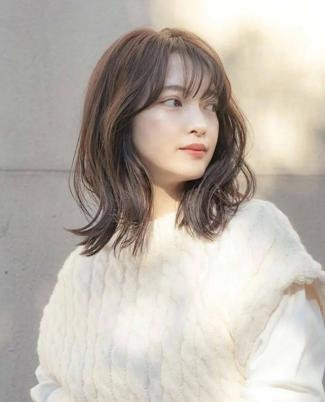 层次锁骨发.百搭绝美!_造型_空气_发型