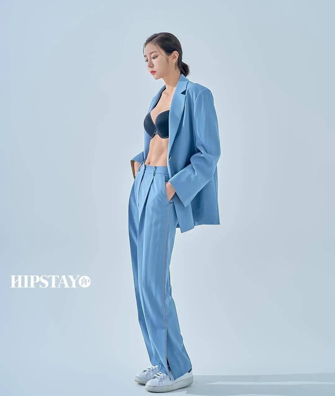 韩国"国民蜜大腿"uie金宥真为减肥有多拼,8年坚持每天只吃一餐_身材