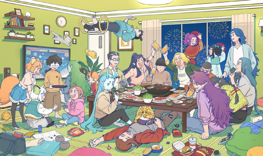 罗小黑同人:小黑也要上学了,最让他头疼的是数学_小白_什么_妖精