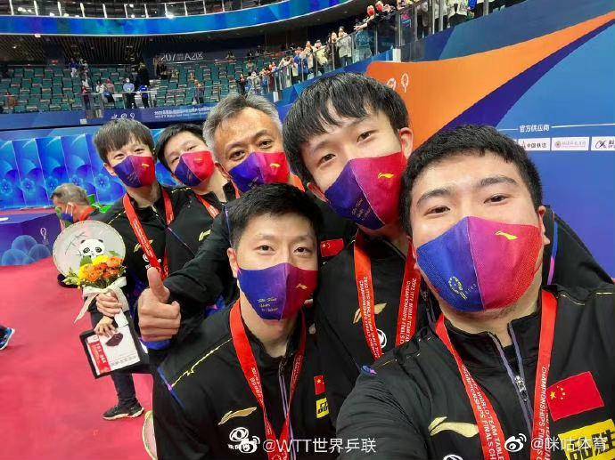 十连冠！中国男乒3:0力克德国队，斩获世乒赛团体赛冠军