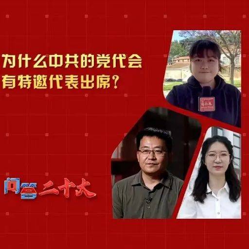 问答二十大 为什么中共的党代会有特邀代表出席?_钦州港_片区_中新社