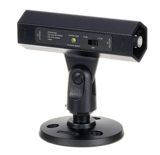 shure ua834wb 舒尔 嵌入式天线放大器_dbm_过载_信号