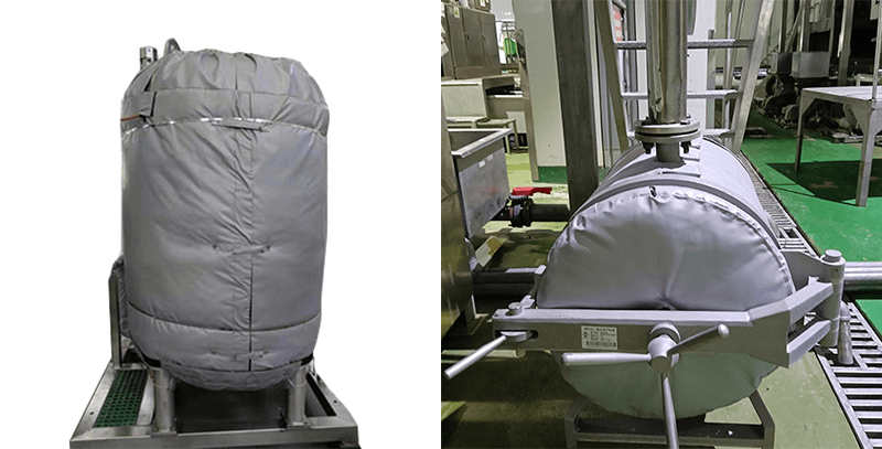 可拆卸保温衣,给反应釜穿上隔热防护外衣,节能效果好_设备_温度_性能