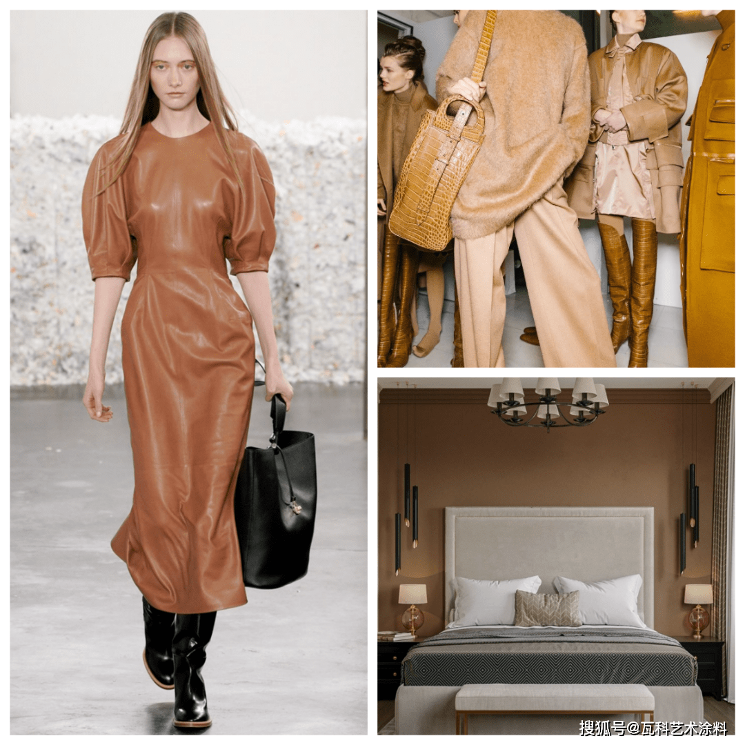 焦糖咖啡厅棕是一种美味诱人的棕色调"caramel cafe焦糖咖啡厅棕