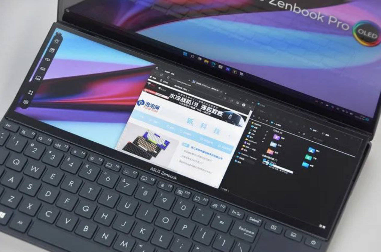 灵耀x 双屏pro 2022搭载全新第12代酷睿i7-12700h标压处理器(可选i9