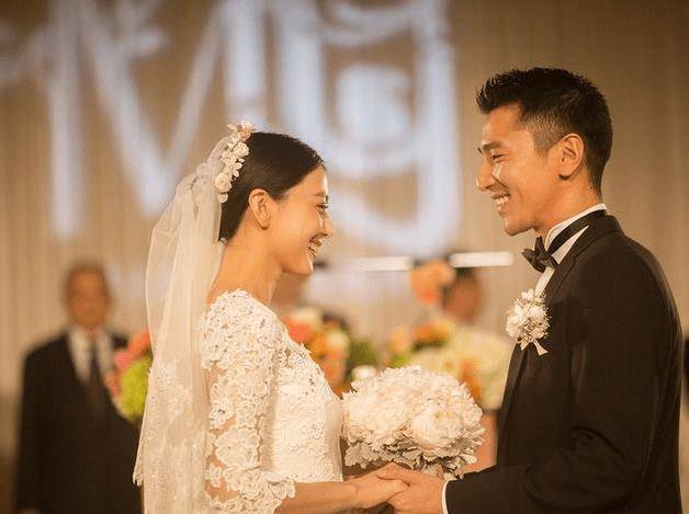 黄晓明angelababy(2015年结婚),两人因为电影《一场风花雪月的事》而