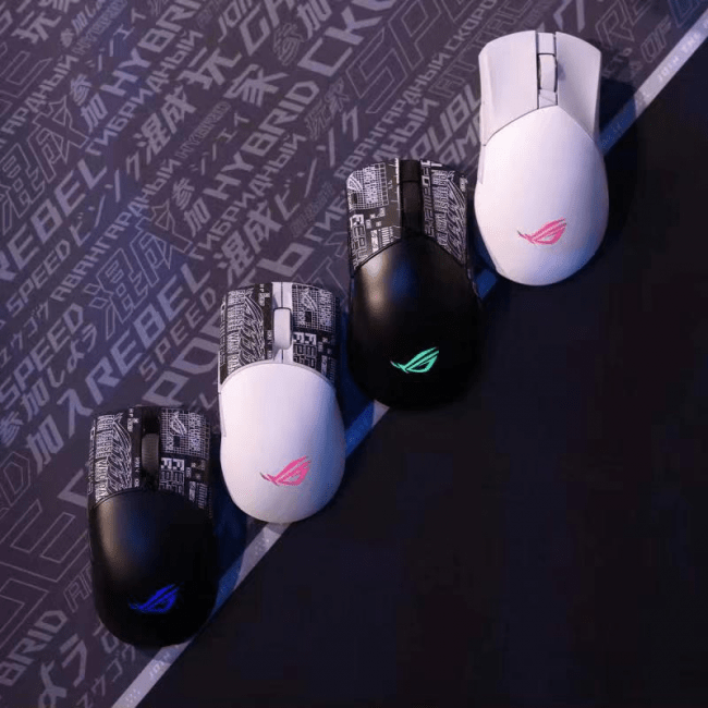 独特摇杆设计 "天花板"传感器,玩家必备rog魔刃x游戏鼠标_性能_按键