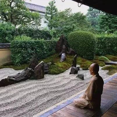 日本庭院枯山水的世界，国宝级枯山水设计师，竟是一位寺庙住持？！_庭园_野俊_瀑布