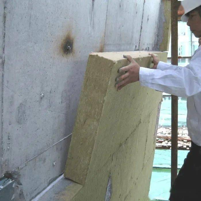 岩棉板外墙保温专项施工工艺_mm_粘结_砂浆