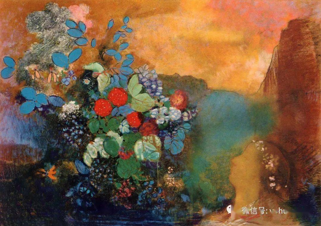 绘画作品欣赏——奥迪隆·雷东_法国_国展_创作