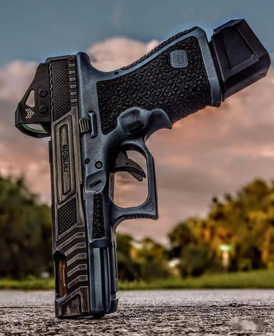 改装款格洛克摄影美图 它可能是第三方配件厂最青睐的素体了_摄影_格