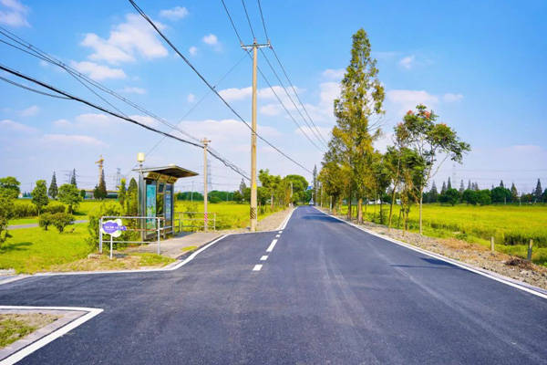 修复路面、铺设沥青混凝土、完善标志……练塘这些农村道路迎来提档升级_工程_施工_茭白
