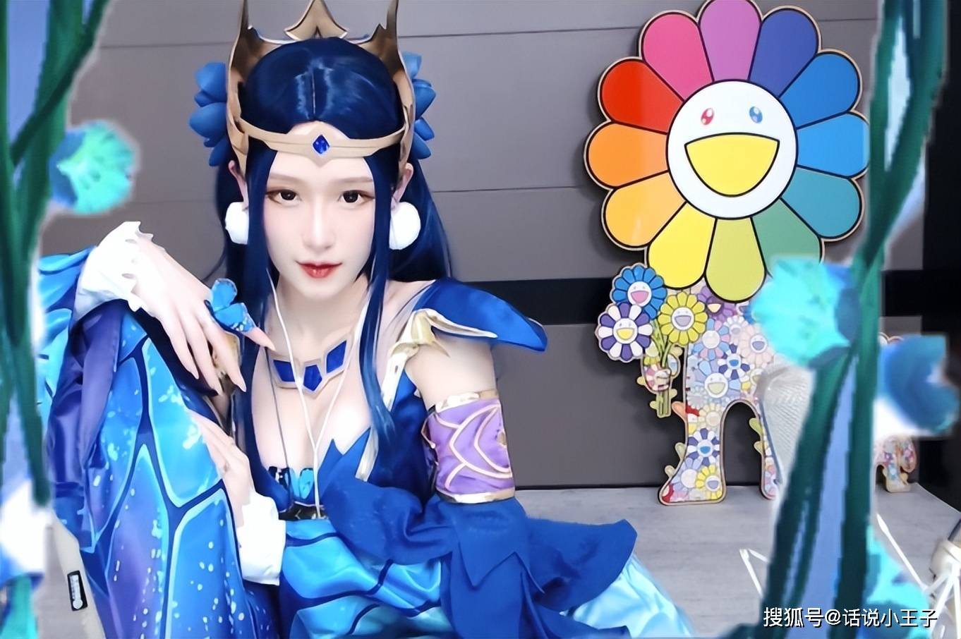 jk制服格外清纯,粉丝:大长腿和海月一样_cos_英雄_玩家