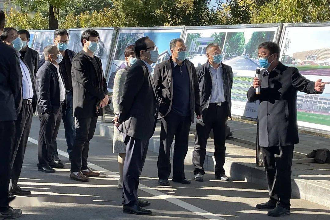唐山市人大常委会副主任董立群到丰润区车轴山中学项目调研4(唐建军