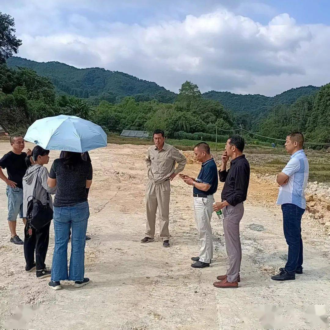 推进横五线光林段工程建设.卜石洋段水渠评估.