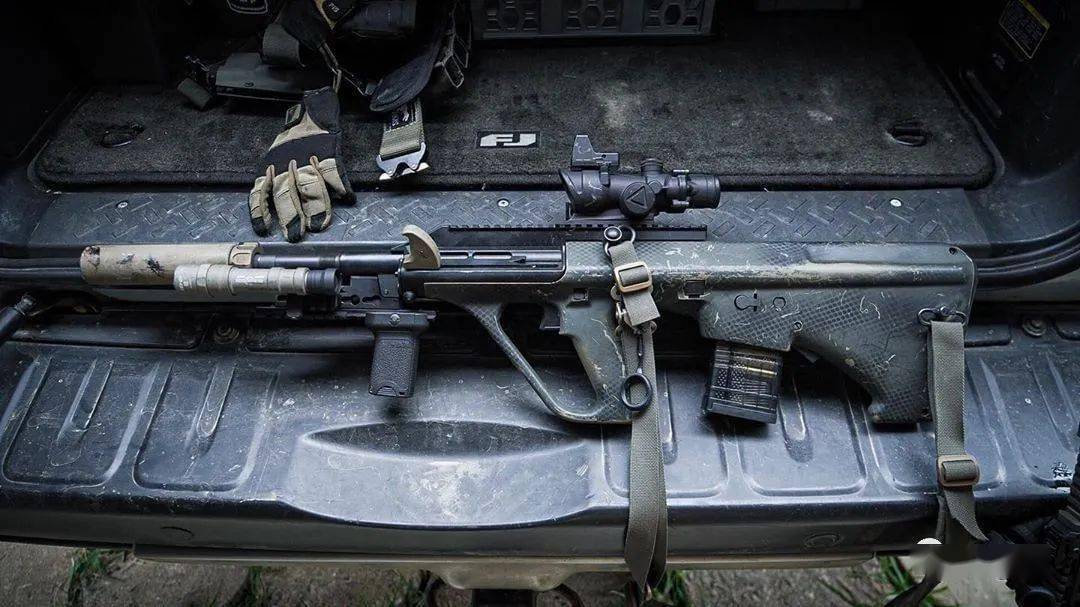 【无托经典】奥地利斯太尔公司aug系列步枪美图_火器_视频_战术