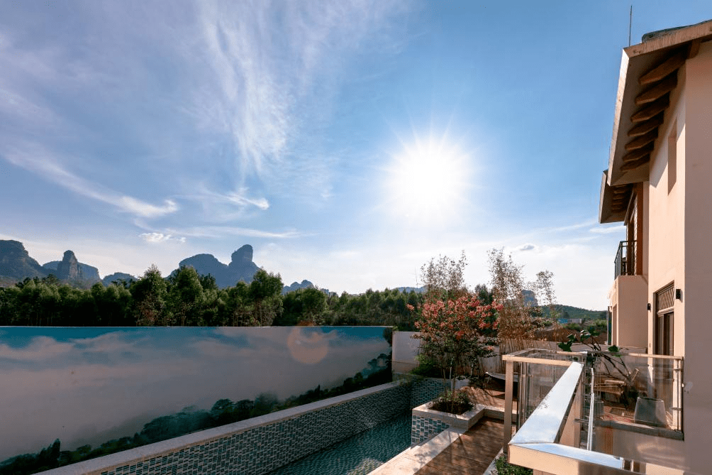 宝能丹霞山庄 | 层层退台户户见景 足不出户远眺丹霞山美景_设计_产品