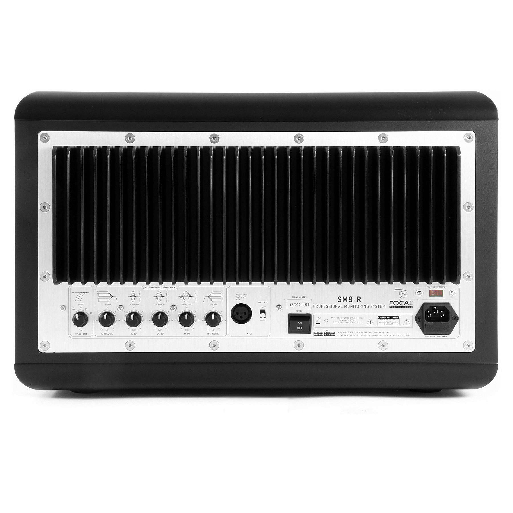 法国劲浪focal sm9 录音棚双模式三分频有源监听音箱中场编曲混音监听