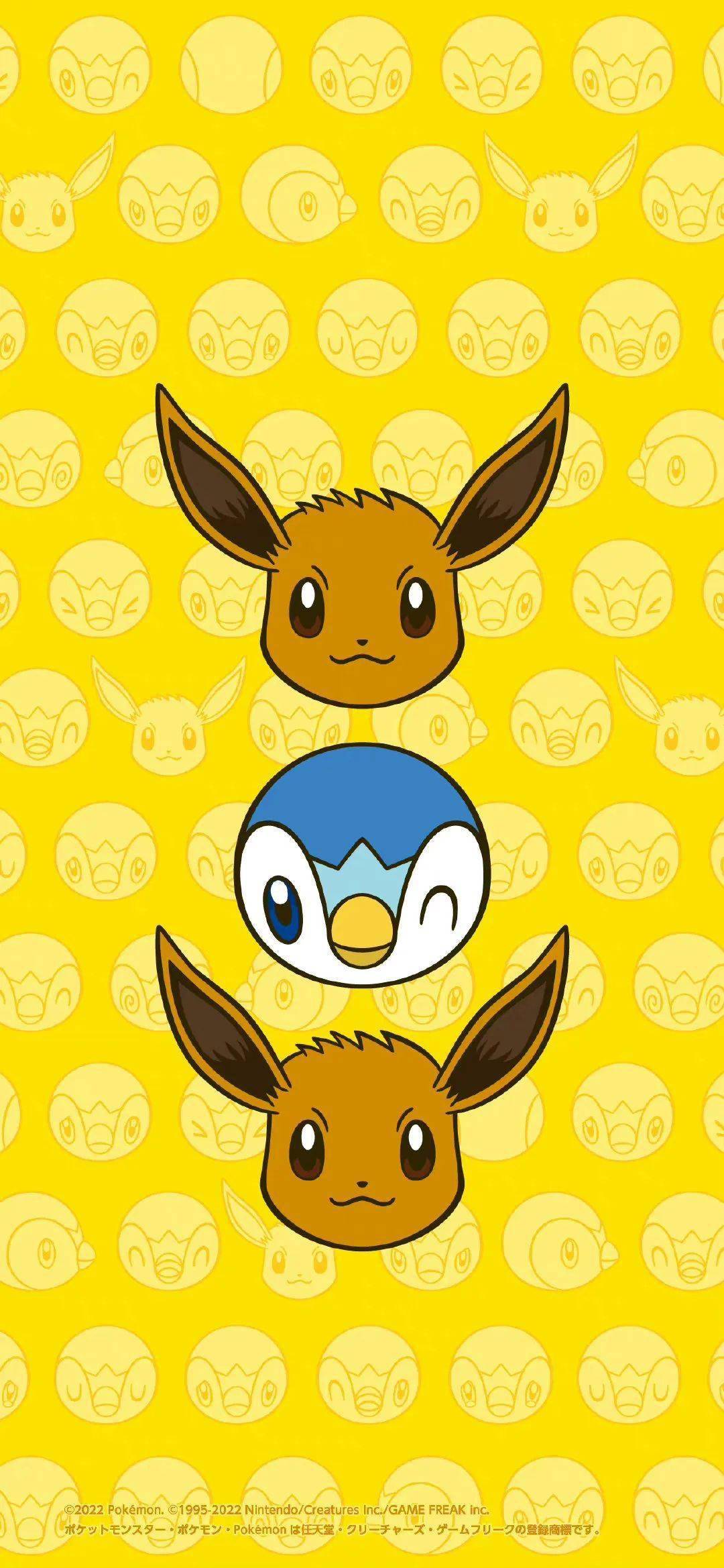 【壁纸】波加曼x皮卡丘,波加曼x伊布 系列手机壁纸_宝可梦_内容_攻略