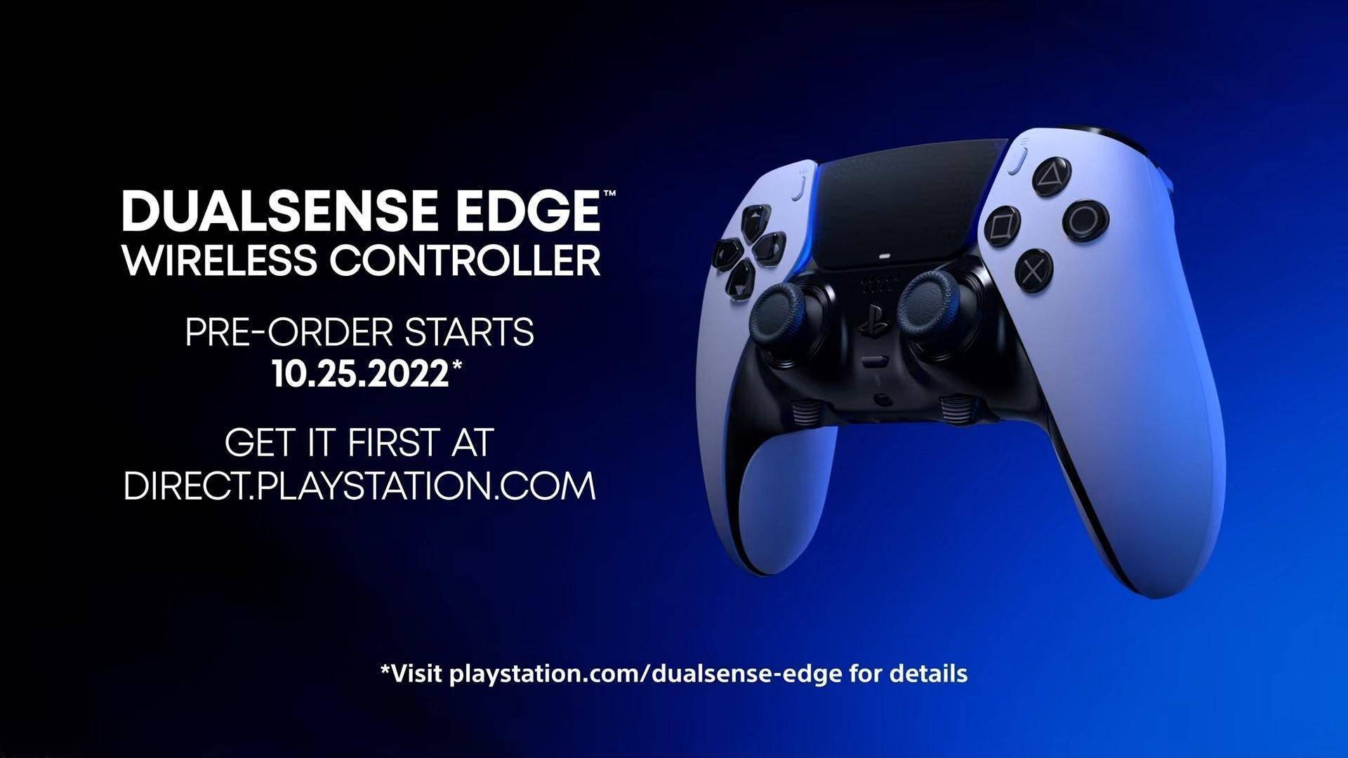 PS5 DualSense Edge手柄2023年1月26日推出国行售价1599元_控制_游戏_按钮