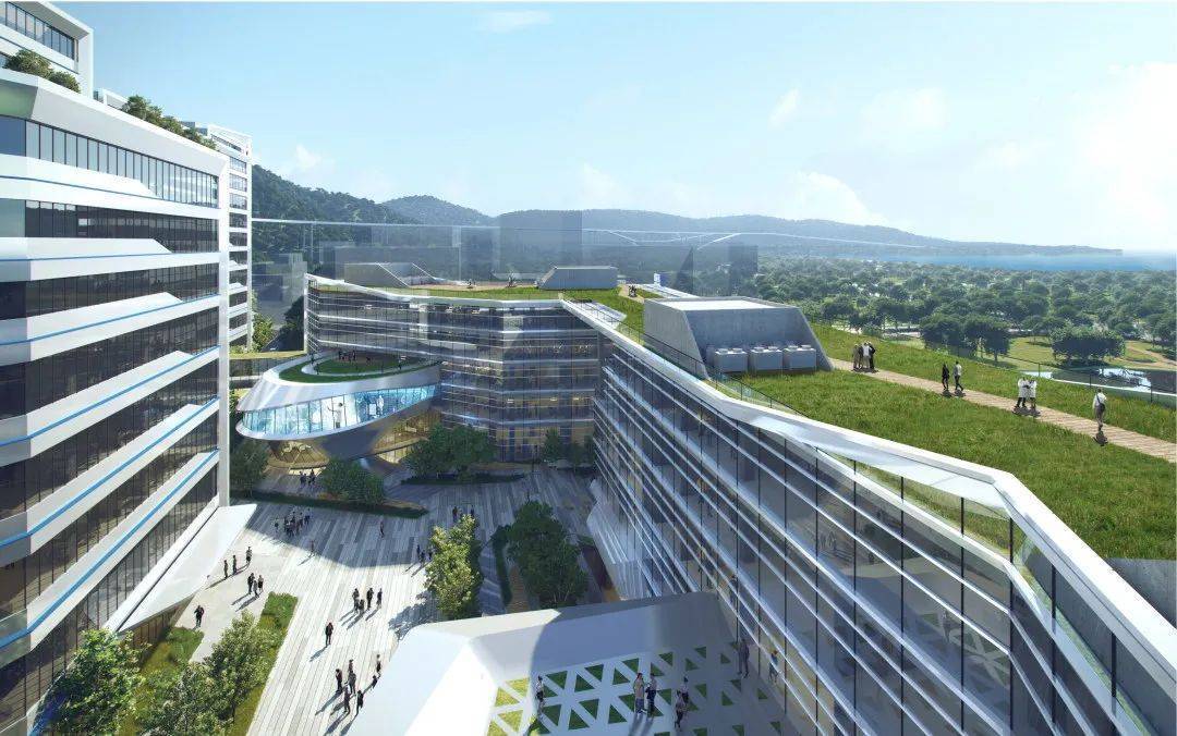 中外建深圳丨蓝影暨蓝韵医学科技园,山海连城,赋能"生命之韵"_建筑