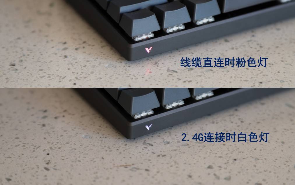 打造简洁桌面利器，84键雷柏V700-8A蓝牙机械键盘评测