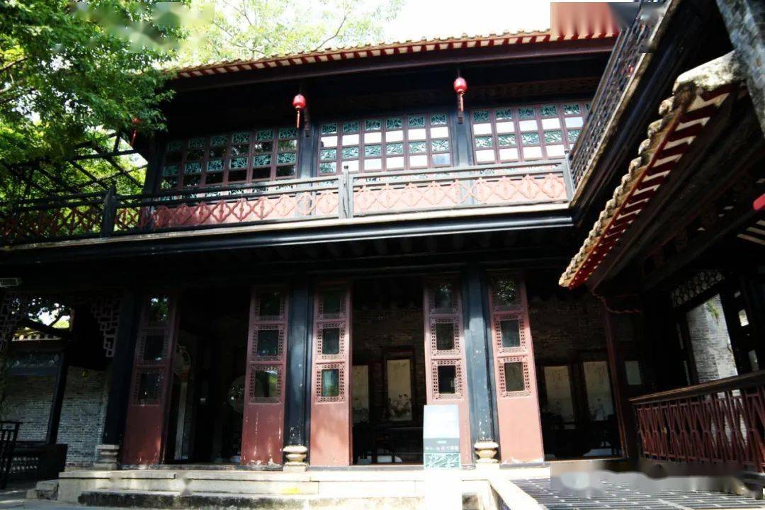 顺德清晖园2022_状元_玻璃窗_清代