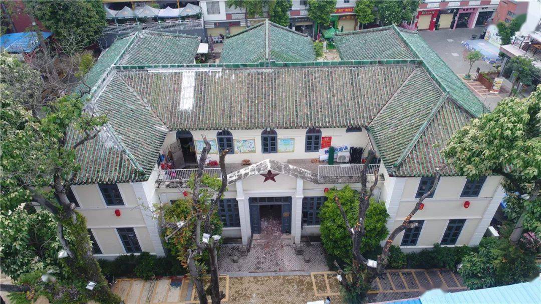 肇庆有一栋"山字楼"建筑._怀集_历史_旧址