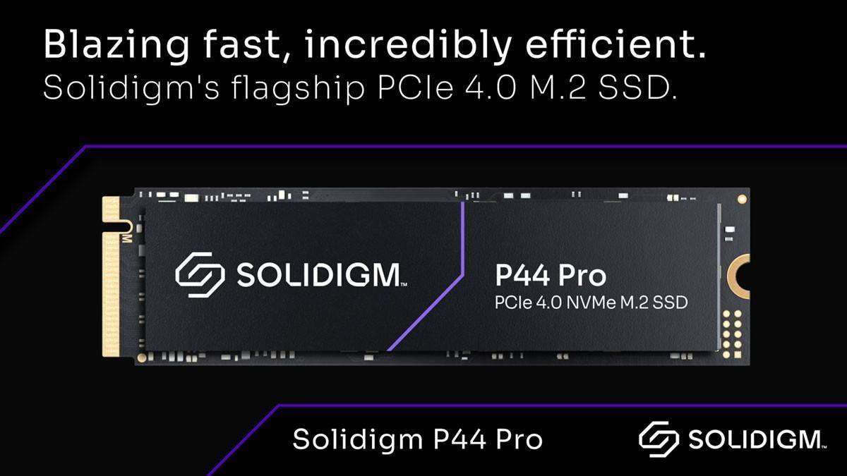 Solidigm推出发烧级SSD P44 Pro，7000MB/s读取速度瞄准电竞玩家