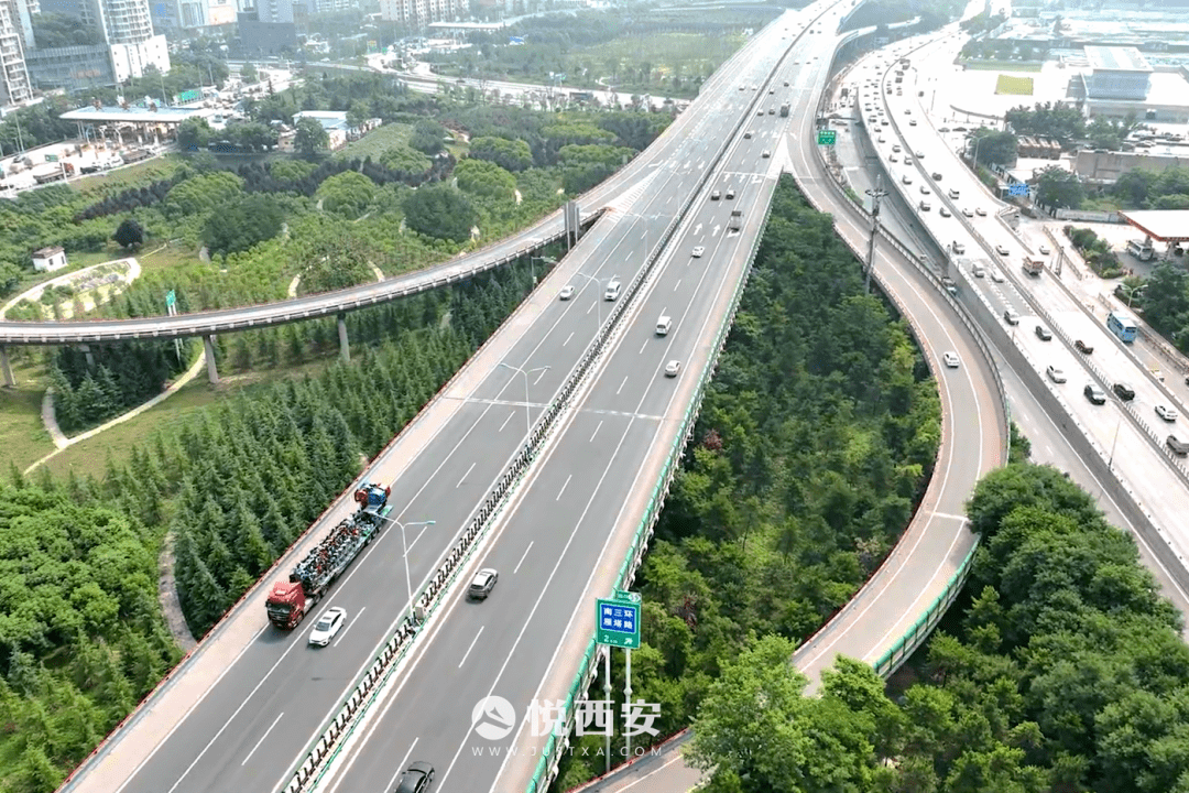 雙向8車道,小於外環,西安第二繞城高速要來了?_環線_城市_規劃