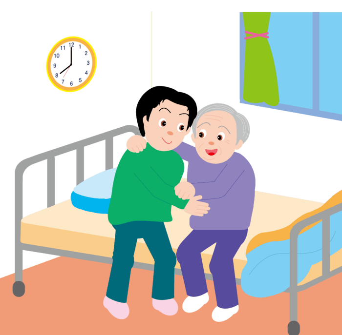 下床活动前最好在床上排尽大小便,以免因为由于开始下床活动时动作