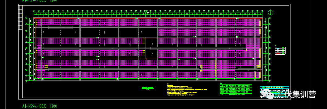013mw分布式光伏发电项目(工艺 电气)cad图纸_公众_集训营_发电