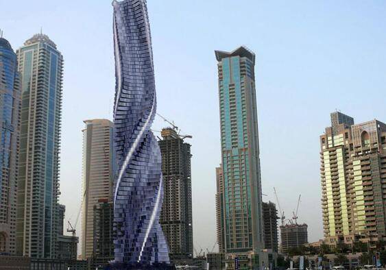 世界上独一无二的旋转大楼:每时每刻都在360度旋转,会晕房吗?