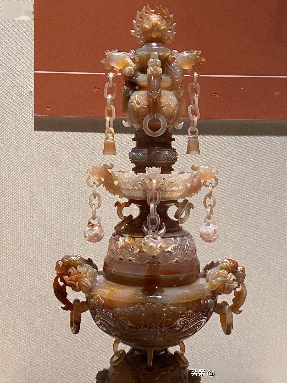 辽博非遗雕刻展：传承，见功力的玛瑙雕刻_素活_阜新_作品
