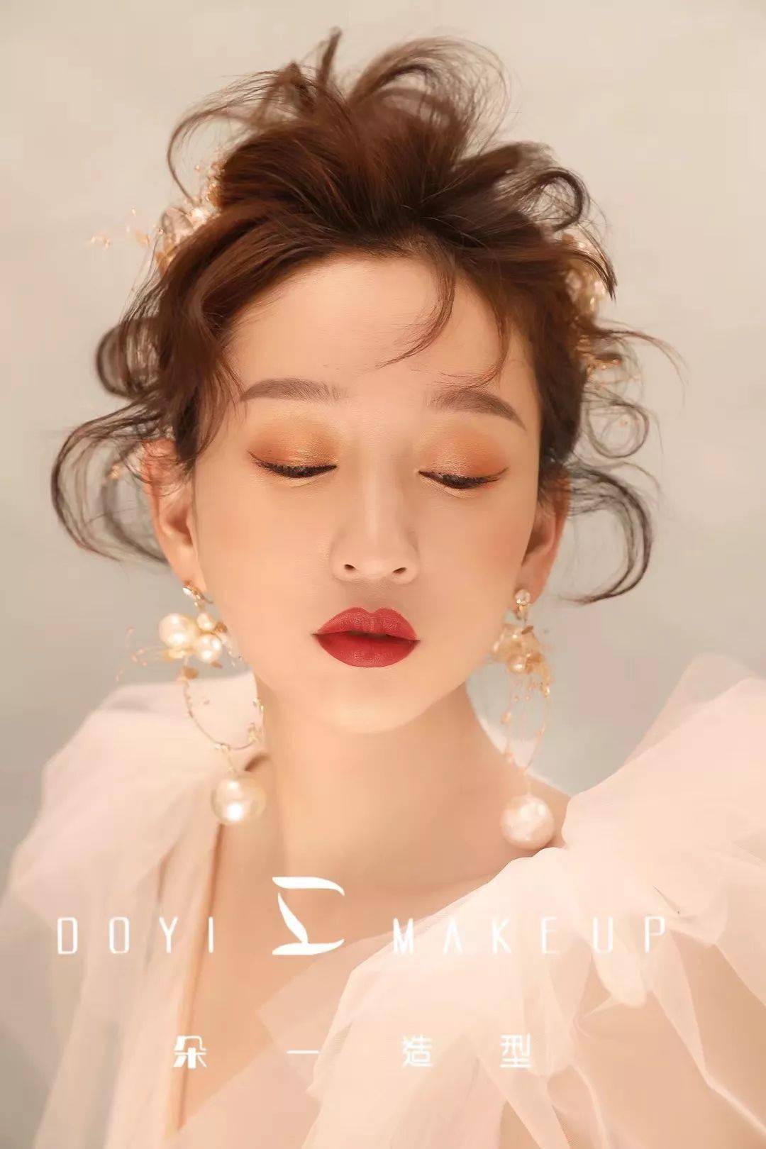 最新减龄抽丝新娘造型你的图库必须有