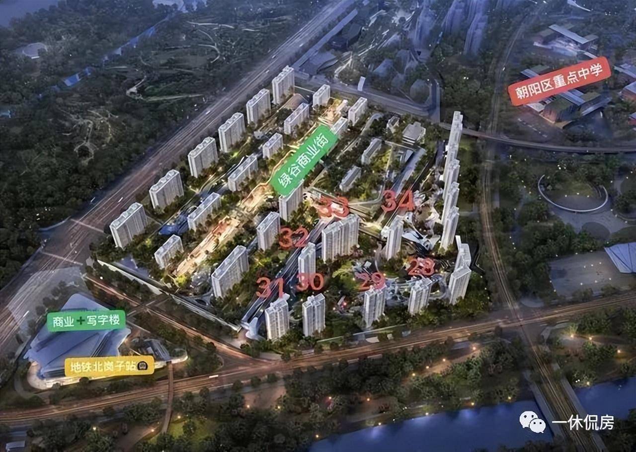 北熙区:超高关注度的朝阳东五环真地铁盘,有啥缺点?(深度分析)_三里屯_南区_使馆区