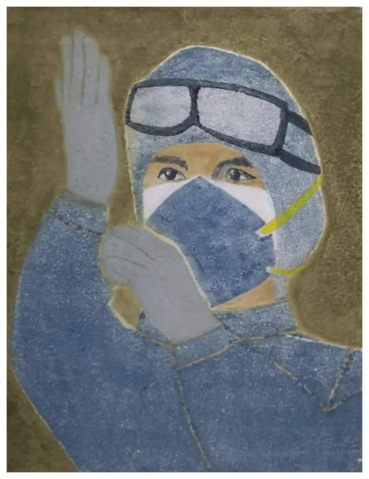宝山这里举办吹塑纸版画作品展_文化_生活_未来